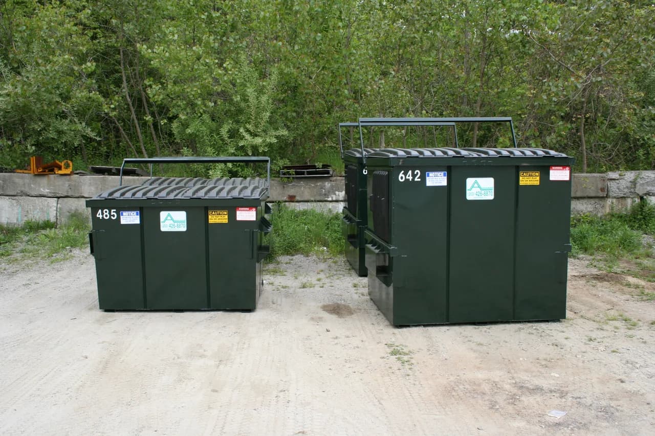Concrete and heavy debris dumpster rental from Associated Refuse Haulers