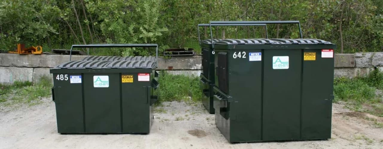 Construction dumpster rental in Fairfield, CT — 20 and 30 yard roll-off container delivered by Associated Refuse Haulers