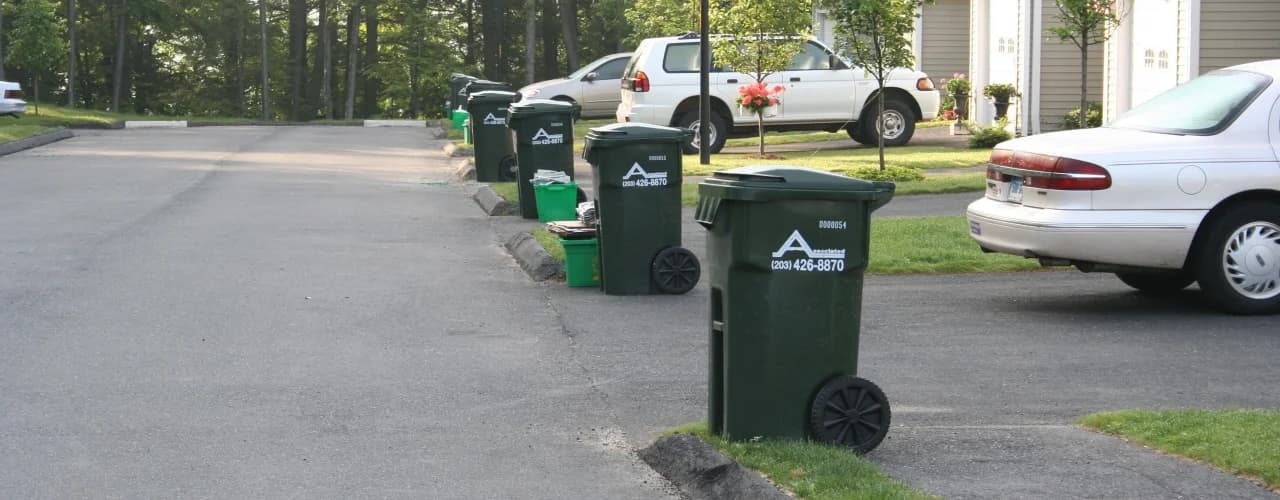 Associated Refuse Haulers construction cleanup roll-off container