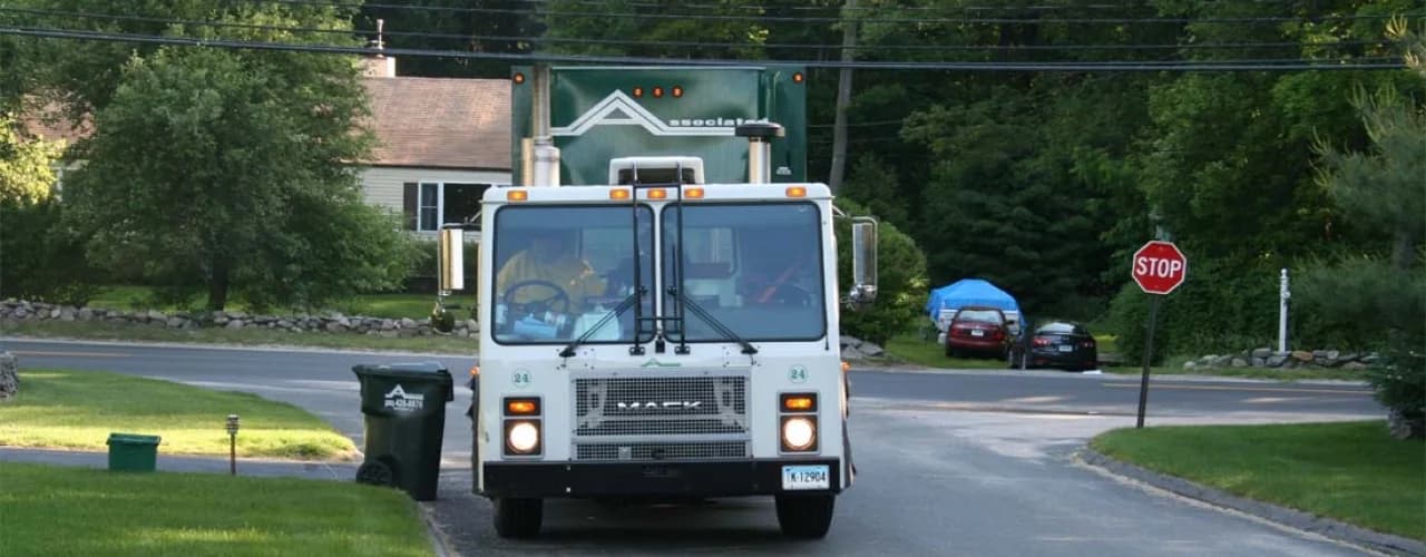 Brush removal dumpster rental in Fairfield County CT